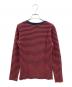Hysteric Glamour (ヒステリックグラマー) 長袖カットソー　Y2K レッド×ネイビー サイズ:FREE：8000円