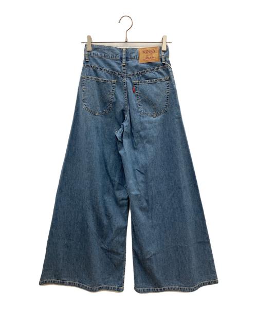 Hysteric Glamour（ヒステリックグラマー）Hysteric Glamour (ヒステリックグラマー) ワイドデニムパンツ　Y2K インディゴ サイズ:XS 未使用品の古着・服飾アイテム