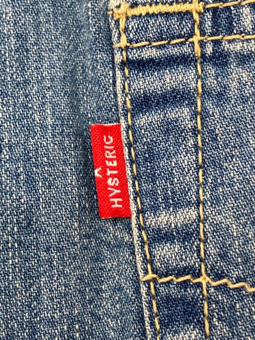 Hysteric Glamour（ヒステリックグラマー）Hysteric Glamour (ヒステリックグラマー) ワイドデニムパンツ　Y2K インディゴ サイズ:XS 未使用品の古着・服飾アイテム