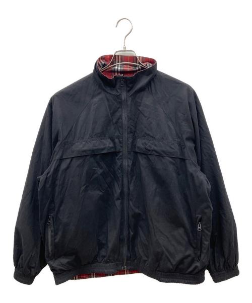 地底人（チテイジン）地底人 (チテイジン) リバーシブルジャケット ブラック×レッド サイズ:Ｍの古着・服飾アイテム