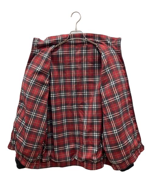 地底人（チテイジン）地底人 (チテイジン) リバーシブルジャケット ブラック×レッド サイズ:Ｍの古着・服飾アイテム