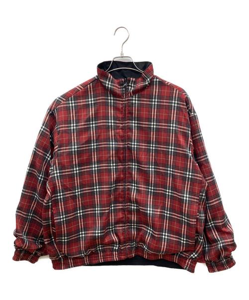 地底人（チテイジン）地底人 (チテイジン) リバーシブルジャケット ブラック×レッド サイズ:Ｍの古着・服飾アイテム