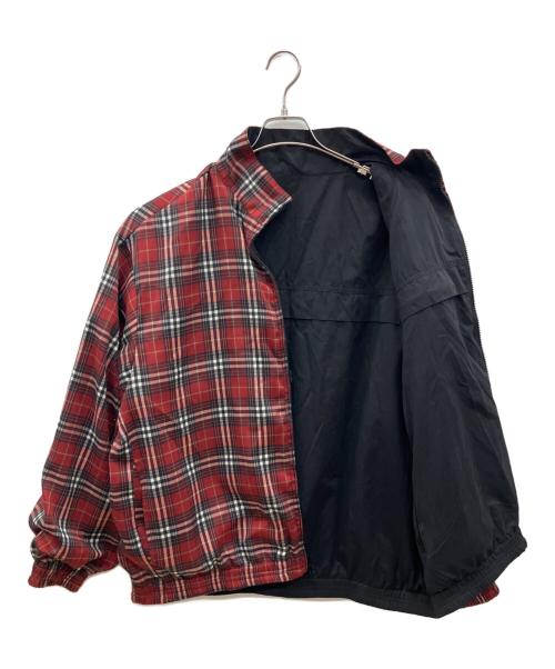 地底人（チテイジン）地底人 (チテイジン) リバーシブルジャケット ブラック×レッド サイズ:Ｍの古着・服飾アイテム