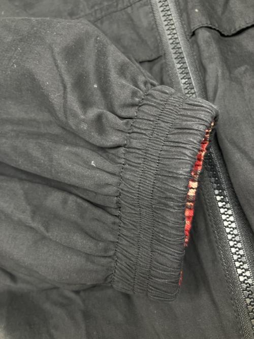 地底人（チテイジン）地底人 (チテイジン) リバーシブルジャケット ブラック×レッド サイズ:Ｍの古着・服飾アイテム