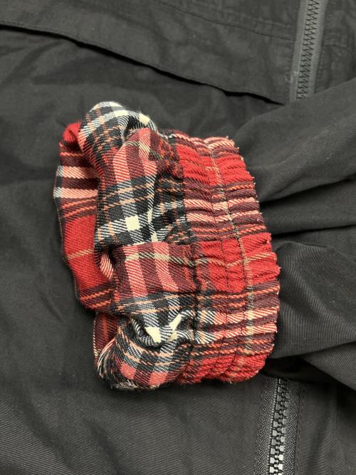 地底人（チテイジン）地底人 (チテイジン) リバーシブルジャケット ブラック×レッド サイズ:Ｍの古着・服飾アイテム