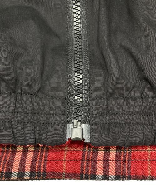 地底人（チテイジン）地底人 (チテイジン) リバーシブルジャケット ブラック×レッド サイズ:Ｍの古着・服飾アイテム