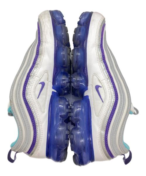 NIKE（ナイキ）NIKE (ナイキ) ローカットスニーカー ホワイト×パープル サイズ:27.5㎝の古着・服飾アイテム