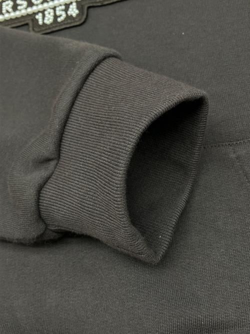 LOUIS VUITTON（ルイ ヴィトン）LOUIS VUITTON (ルイ ヴィトン) パールエンベリッシュド プルオーバーパーカー ブラック サイズ:Ｍの古着・服飾アイテム