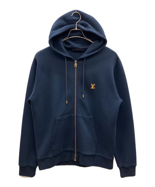LOUIS VUITTON（ルイ ヴィトン）LOUIS VUITTON (ルイ ヴィトン) ジップパーカー ネイビー サイズ:Ｍの古着・服飾アイテム