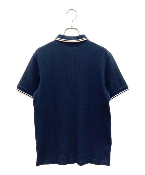 FRED PERRY（フレッドペリー）FRED PERRY (フレッドペリー) ポロシャツ ネイビー×ホワイト サイズ:Sの古着・服飾アイテム