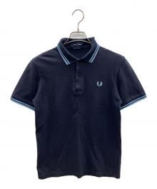 FRED PERRY（フレッドペリー）の古着「ポロシャツ」｜ネイビー×ブルー