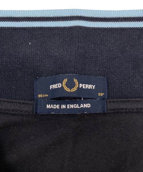 FRED PERRY（フレッドペリー）FRED PERRY (フレッドペリー) ポロシャツ ネイビー×ブルー サイズ:38の古着・服飾アイテム