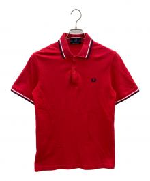 FRED PERRY（フレッドペリー）の古着「ポロシャツ」｜レッド×ネイビー