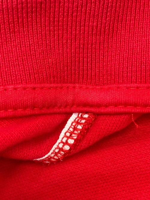 FRED PERRY（フレッドペリー）FRED PERRY (フレッドペリー) ポロシャツ レッド×ネイビー サイズ:38の古着・服飾アイテム
