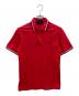 FRED PERRY（フレッドペリー）の古着「ポロシャツ」｜レッド×ネイビー