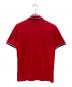 FRED PERRY (フレッドペリー) ポロシャツ レッド×ネイビー サイズ:38：5000円