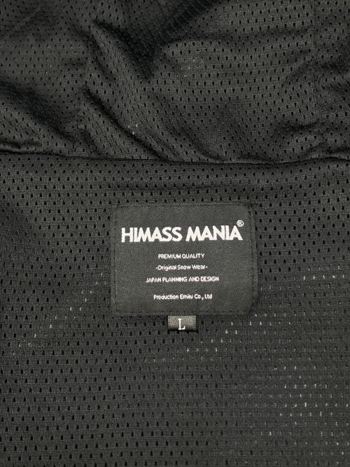 himass mania（ハイマスマニア）himass mania (ハイマスマニア) スノーボードウェア(セット) ブラック サイズ:Lの古着・服飾アイテム