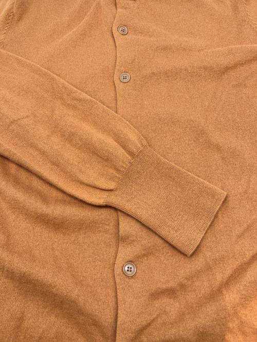 extreme cashmere（エクストリーム カシミア）extreme cashmere (エクストリーム カシミア) 薄手カーディガン オレンジ サイズ:不明の古着・服飾アイテム