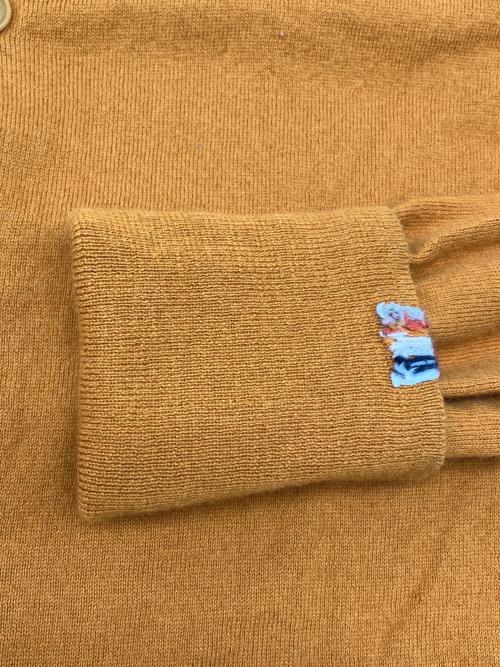 extreme cashmere（エクストリーム カシミア）extreme cashmere (エクストリーム カシミア) 薄手カーディガン オレンジ サイズ:不明の古着・服飾アイテム