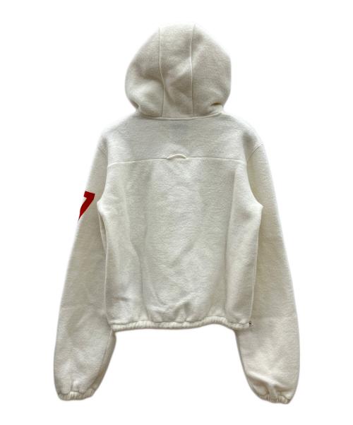 INSCRIRE（アンスクリア）INSCRIRE (アンスクリア) ウールパーカー ホワイト サイズ:Sの古着・服飾アイテム