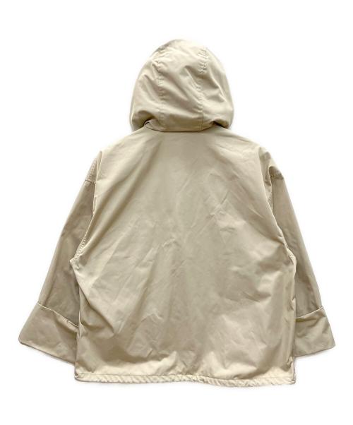 ebure（エブール）ebure (エブール) フーディージャケット ベージュ サイズ:36の古着・服飾アイテム