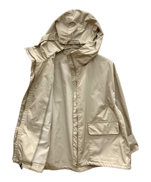 ebure（エブール）ebure (エブール) フーディージャケット ベージュ サイズ:36の古着・服飾アイテム