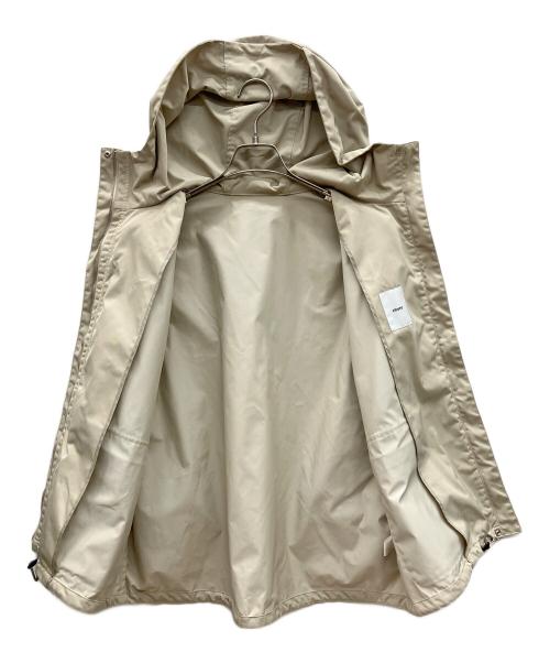 ebure（エブール）ebure (エブール) フーディージャケット ベージュ サイズ:36の古着・服飾アイテム