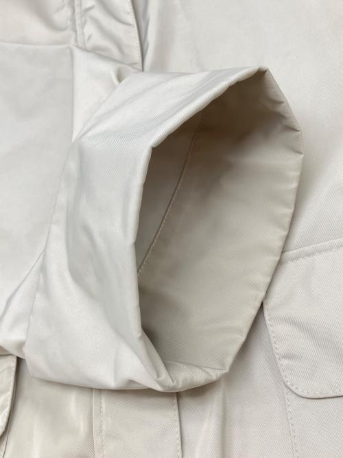 ebure（エブール）ebure (エブール) フーディージャケット ベージュ サイズ:36の古着・服飾アイテム