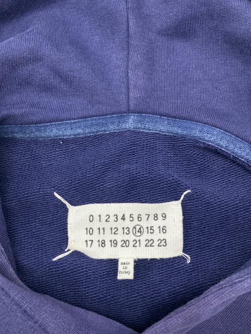Maison Margiela（メゾンマルジェラ）Maison Margiela (メゾンマルジェラ) パーカー　STEREOTYPE HOODIE パープル サイズ:46の古着・服飾アイテム