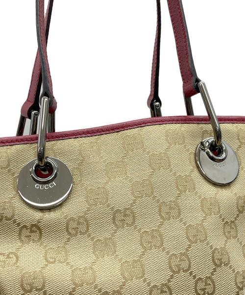 GUCCI（グッチ）GUCCI (グッチ) トートバッグ GG ベージュの古着・服飾アイテム