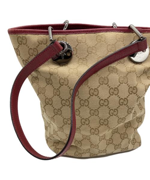 GUCCI（グッチ）GUCCI (グッチ) トートバッグ GG ベージュの古着・服飾アイテム
