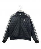 adidasアディダス）の古着「Quilted Super Star Track Top」｜ブラック