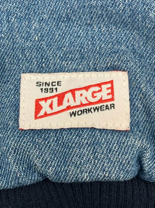 X-LARGE（エクストララージ）X-LARGE (エクストララージ) 中綿ジャケット スカイブルー サイズ:Ｍの古着・服飾アイテム