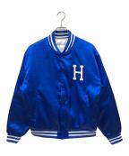 HUFハフ）の古着「スタジャン　リバーシブル」｜ブルー