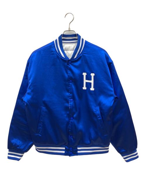 HUF（ハフ）HUF (ハフ) スタジャン　リバーシブル ブルー サイズ:Ｍの古着・服飾アイテム