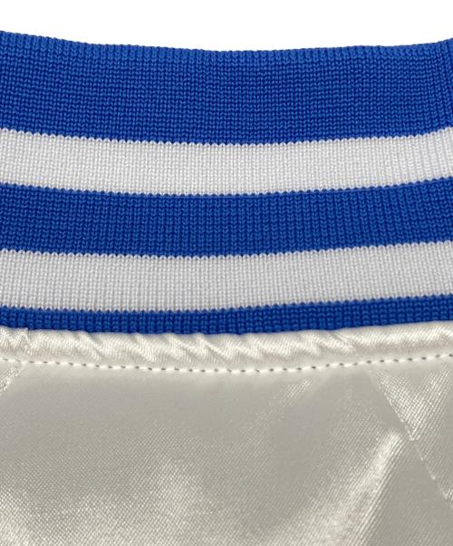 HUF（ハフ）HUF (ハフ) スタジャン　リバーシブル ブルー サイズ:Ｍの古着・服飾アイテム