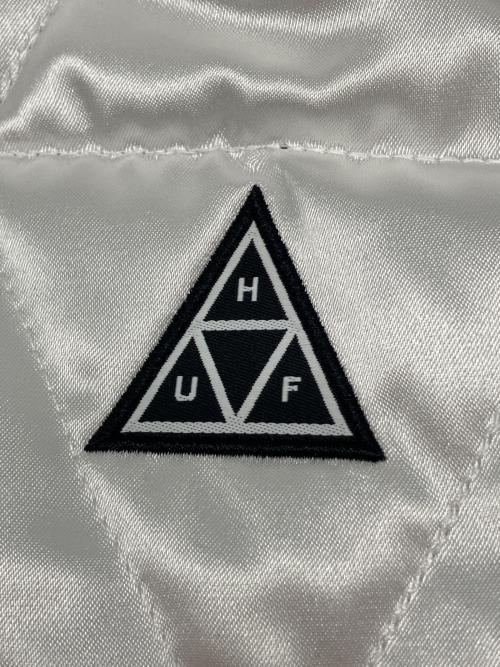 HUF（ハフ）HUF (ハフ) スタジャン　リバーシブル ブルー サイズ:Ｍの古着・服飾アイテム