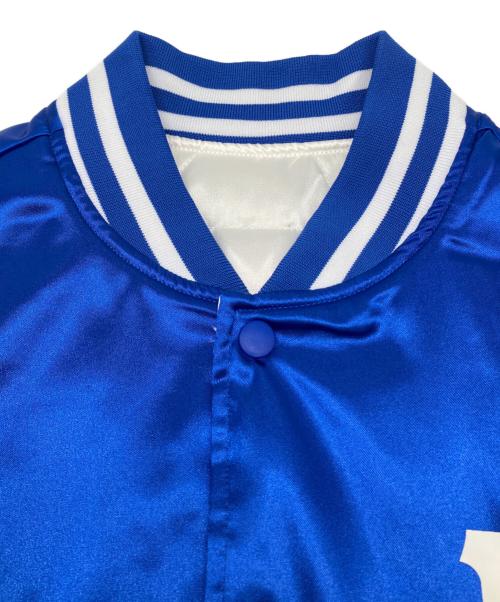HUF（ハフ）HUF (ハフ) スタジャン　リバーシブル ブルー サイズ:Ｍの古着・服飾アイテム