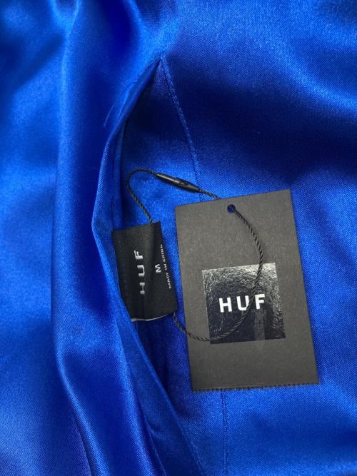 HUF（ハフ）HUF (ハフ) スタジャン　リバーシブル ブルー サイズ:Ｍの古着・服飾アイテム