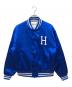 HUF（ハフ）の古着「スタジャン　リバーシブル」｜ブルー