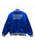 HUF (ハフ) スタジャン　リバーシブル ブルー サイズ:Ｍ：7000円