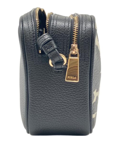 FURLA（フルラ）FURLA (フルラ) ショルダーバッグ ブラック×ホワイトの古着・服飾アイテム