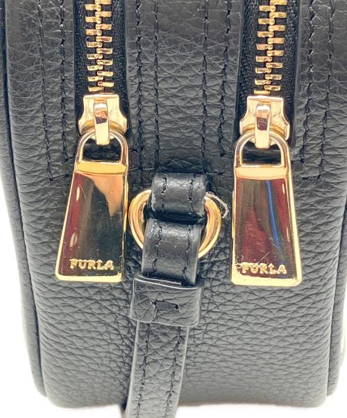 FURLA（フルラ）FURLA (フルラ) ショルダーバッグ ブラック×ホワイトの古着・服飾アイテム