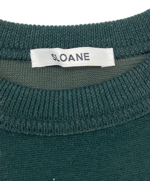 SLOANE（スローン）SLOANE (スローン) 厚手ニット グリーン サイズ:2の古着・服飾アイテム