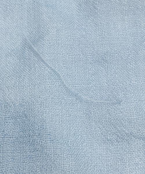 Cruciani（クルチアーニ）Cruciani (クルチアーニ) カシミヤストール スカイブルーの古着・服飾アイテム