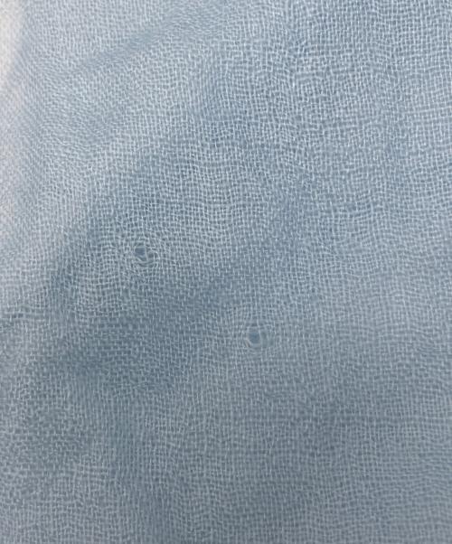 Cruciani（クルチアーニ）Cruciani (クルチアーニ) カシミヤストール スカイブルーの古着・服飾アイテム