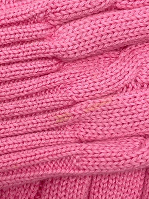 POLO RALPH LAUREN（ポロ・ラルフローレン）POLO RALPH LAUREN (ポロ・ラルフローレン) 厚手ニット ピンク サイズ:Sの古着・服飾アイテム