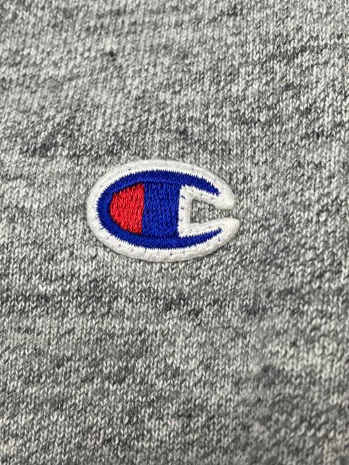 Champion REVERSE WEAVE（チャンピオン リバース ウィーブ）Champion REVERSE WEAVE (チャンピオン リバース ウィーブ) プルオーバーパーカー グレー サイズ:Ｍの古着・服飾アイテム