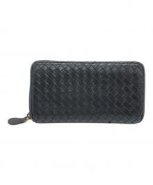 BOTTEGA VENETA（ボッテガベネタ）の古着「長財布」｜ブラック