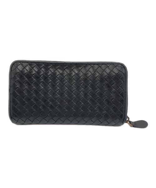BOTTEGA VENETA（ボッテガベネタ）BOTTEGA VENETA (ボッテガベネタ) 長財布 ブラックの古着・服飾アイテム
